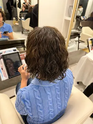 パーマ ORO千里山店所属・西村 涼のヘアスタイル