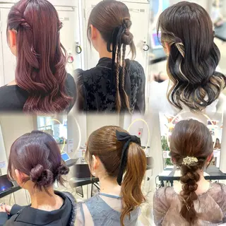 ヘアアレンジ 透明感カラー🫧/ アレンジ/ayanoのヘアスタイル