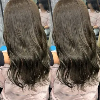 ロング カラー ainya/心斎橋 /ハイトーン/カラーのヘアスタイル