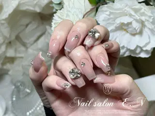ネイル E.N🦋 長さ出し/持ち込みのネイルデザイン