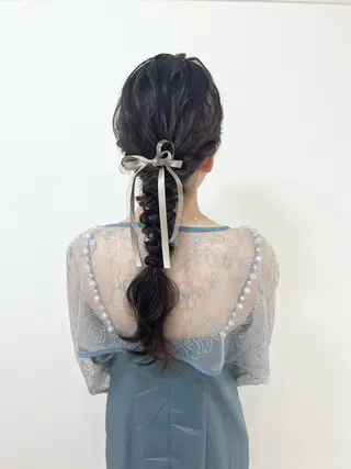 ヘアアレンジ ヘアセットサロン /上坪愛美のヘアスタイル