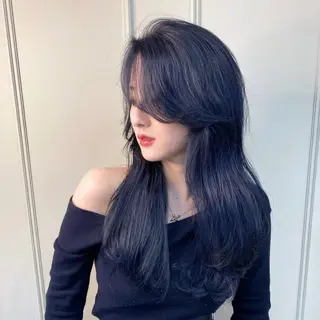 セミロング カラー シシド ユウスケ Aceのヘアスタイル