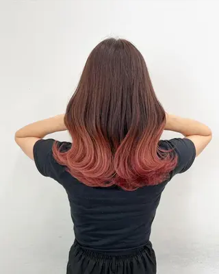 ミディアム 【公式】amble luxe池袋東口🩷のヘアスタイル