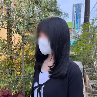 ミディアム hair garden root所属・比企 萌々華のヘアスタイル