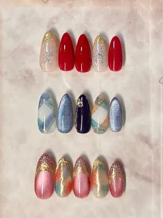 ネイル のらねこ所属・のらねこ🐈‍⬛🎀 yuriaのネイルデザイン