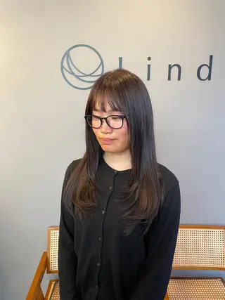 ロング 森田 亜海のヘアスタイル