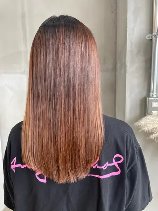 パーマ 益 佑夏のヘアスタイル