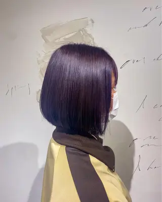 ミディアム カラー 鳴海 稜真のヘアスタイル