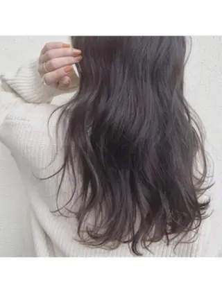 ロング カラー LUXBE UNITED所属・🌷RIE 🌷のヘアスタイル