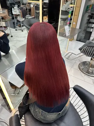 ロング カラー 【Lapis 渋谷本店】りかのヘアスタイル