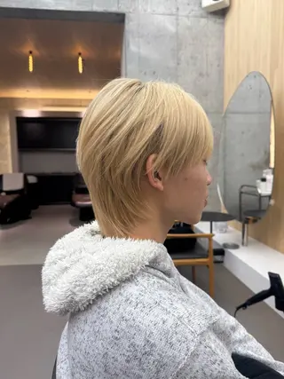 ショート メンズ 【髪質改善】 kasumi🌷🌷のヘアスタイル