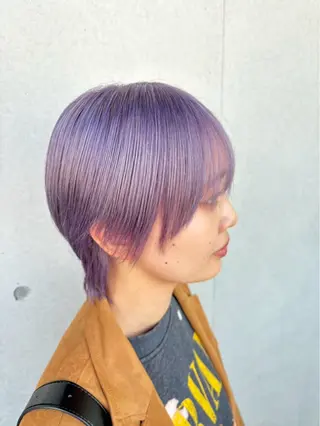 ショート カラー 茅ヶ崎/ハイトーン/ Ramuのヘアスタイル