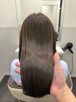 セミロング カラー 【美髪矯正 /髪質改善】RINのヘアスタイル