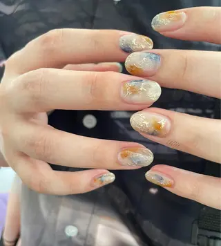 ネイル kiii.__ ✴︎*のネイルデザイン