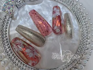 ネイル ❁⃘*。Petite fleur❁⃘*りさのネイルデザイン