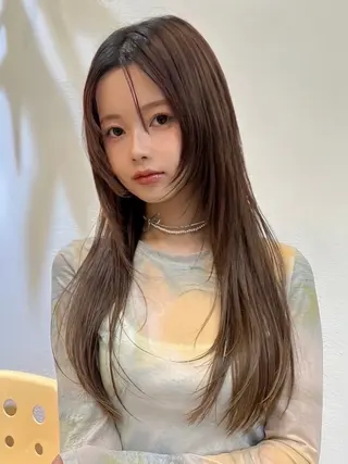 ロング カラー collet矢島/ ブリーチ指名No.1のヘアスタイル