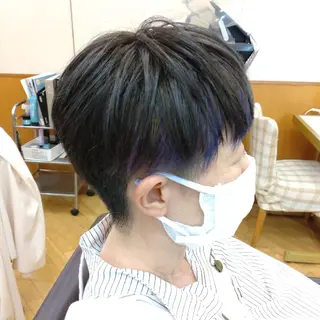 ショート 仮屋 敬介のヘアスタイル