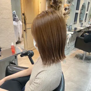 カラー こうら かすみのヘアスタイル