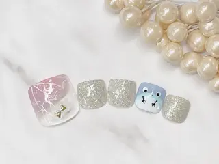 ネイル ネイルPetit Ribbonのネイルデザイン