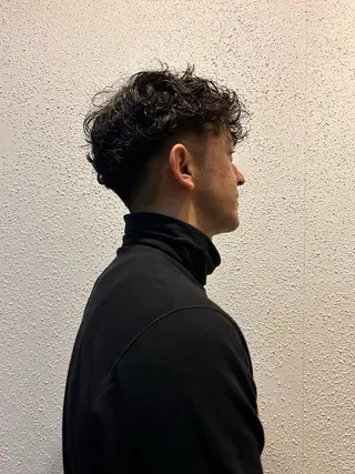 パーマ メンズ 角田 桃香のヘアスタイル