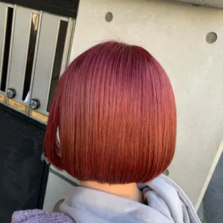 ショート カラー 及川シゲル 髪質改善講師のヘアスタイル