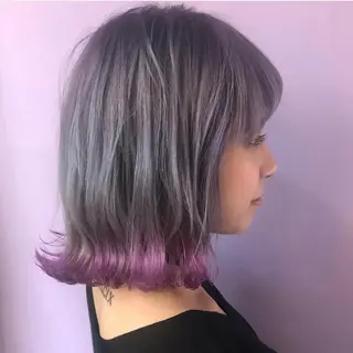 カラー miu .のヘアスタイル