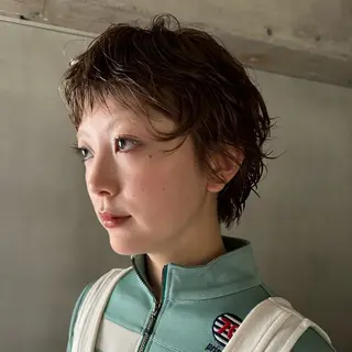ショート パーマ 🌀perm 🌀のヘアスタイル