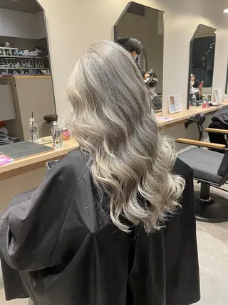 ロング カラー Le'a所属・渋谷/フェード/ 國分 翔のヘアスタイル