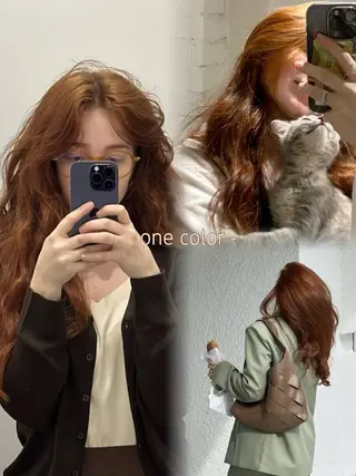 セミロング カラー 🌼memoto 東三国店🌼のマツエク・マツパデザイン