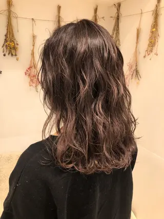 ミディアム カラー はだゆうき @hadadan08のヘアスタイル