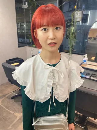 ショート カラー ヘアアレンジ XENA表参道 MIKUのヘアスタイル