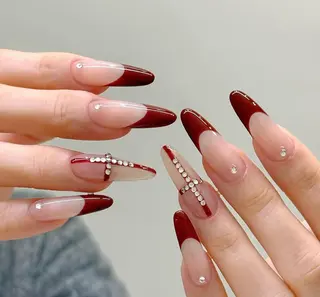 ネイル By moonネイル 🌷ワンホン/韓国風のネイルデザイン