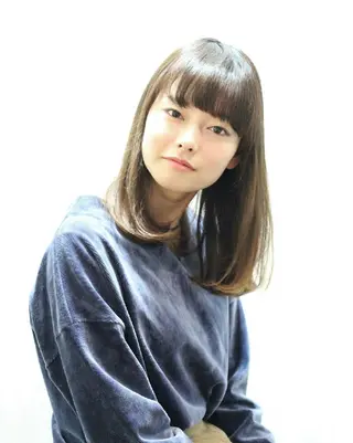 セミロング カラー ショートヘア💫 ハイトーン西田拓馬のヘアスタイル