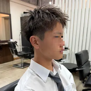 ショート パーマ メンズ 【池袋/スパイキー ショート】ⓝⓘⓜⓤのヘアスタイル