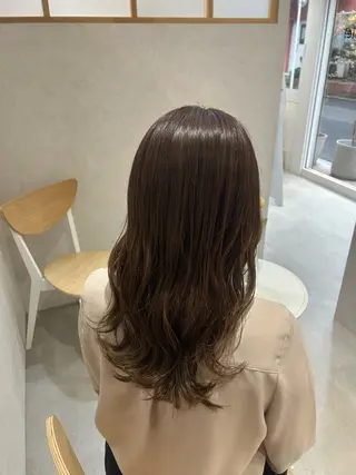 ロング maoお洒落ヘア bob/艶カラーのヘアスタイル