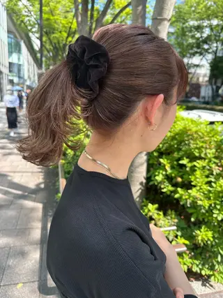 ミディアム カラー キッズ オトナヘア🌸 harukaのヘアスタイル