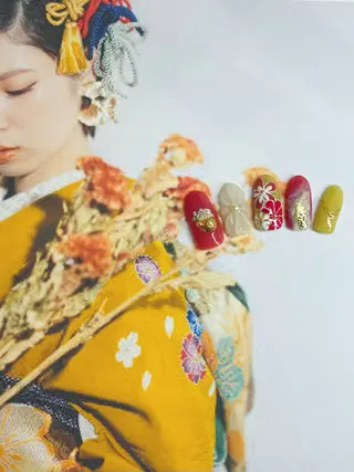 ネイル 大倉 絵理のネイルデザイン