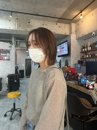 ショート C’LD hair  produce /シールドヘア所属・モテ髪/ボブ/ショー ト/アダチフウトのヘアスタイル