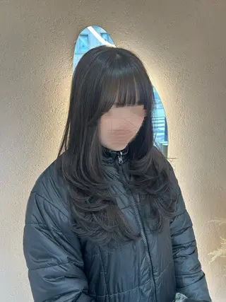 ロング レイヤー/艶髪カラー 🌷油科あい🌷のヘアスタイル