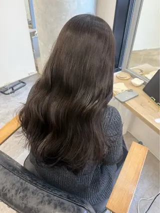 ロング カラー ヘアアレンジ Himawari♡ 柔らかいカラーのヘアスタイル