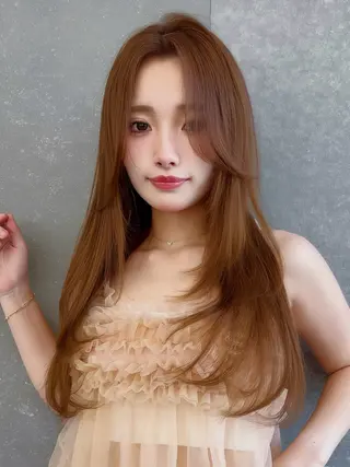 ロング カラー ヘアアレンジ 【博多髪質改善】 吉村　清志のヘアスタイル