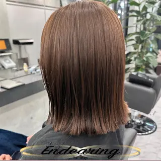 カラー Endearing 銀座/レイヤーカットのヘアスタイル
