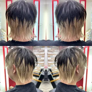 ショート カラー メンズ 看板犬がお出迎え◎ 初めてでも安心◎のヘアスタイル