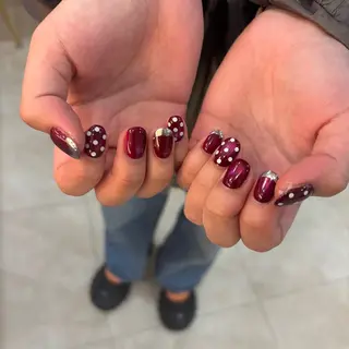 ネイル 栗田 ゆう子のネイルデザイン