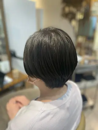 ショート 茅野 あゆ美のヘアスタイル