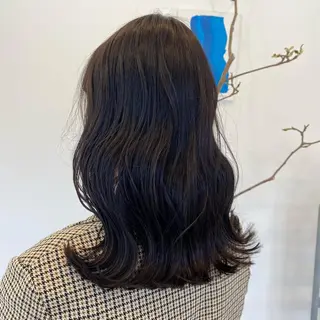 セミロング カラー 【GUK】 🌻RINA🌻のヘアスタイル