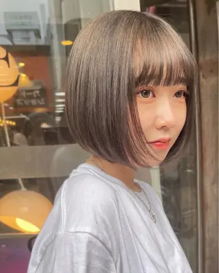 ショート カラー risa 。のヘアスタイル