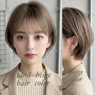 ショート カラー M.SLASH 辻 孝志のヘアスタイル