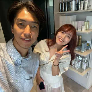 セミロング また会いたくなる 美容師【KENTA】のヘアスタイル