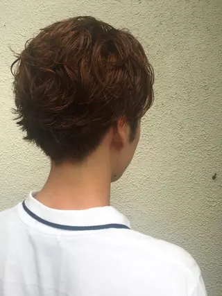 ショート カラー ラブーケ中川中島店 クラタチカコのヘアスタイル